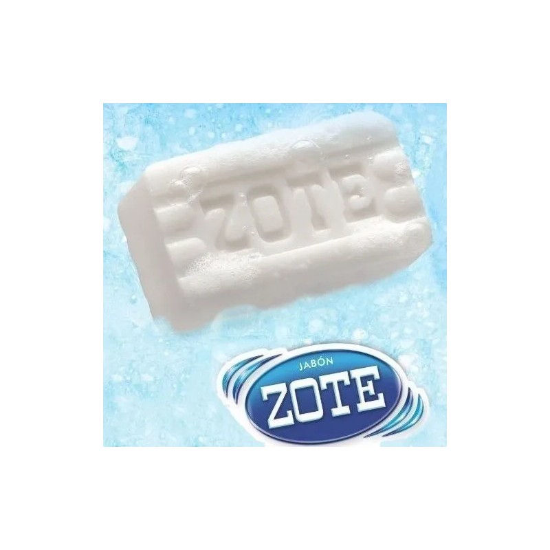 Jabón Lavandería Barra Zote Blanco 100g