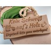 Generisch Sauna Sign Solid Beech Wood 38 x 17 cm