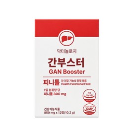 Doctorology Dr.Nology Liver Booster Pinitol 850mg 12 tablets 1 / 닥터놀로지 간 부스터 피니톨 850mg 12정 1개