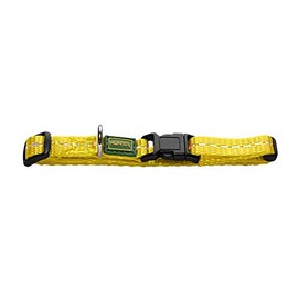 HUNTER Collar Tripoli Vario Basic, S Nylon yellow, reflecting
