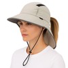 TOP-EX L/XL Sun Hat with Ponytail Hole for Women with