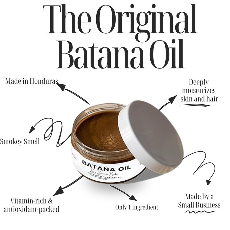 Batana Babe Batana Babe 100% Batana Oil Made in Honduras.