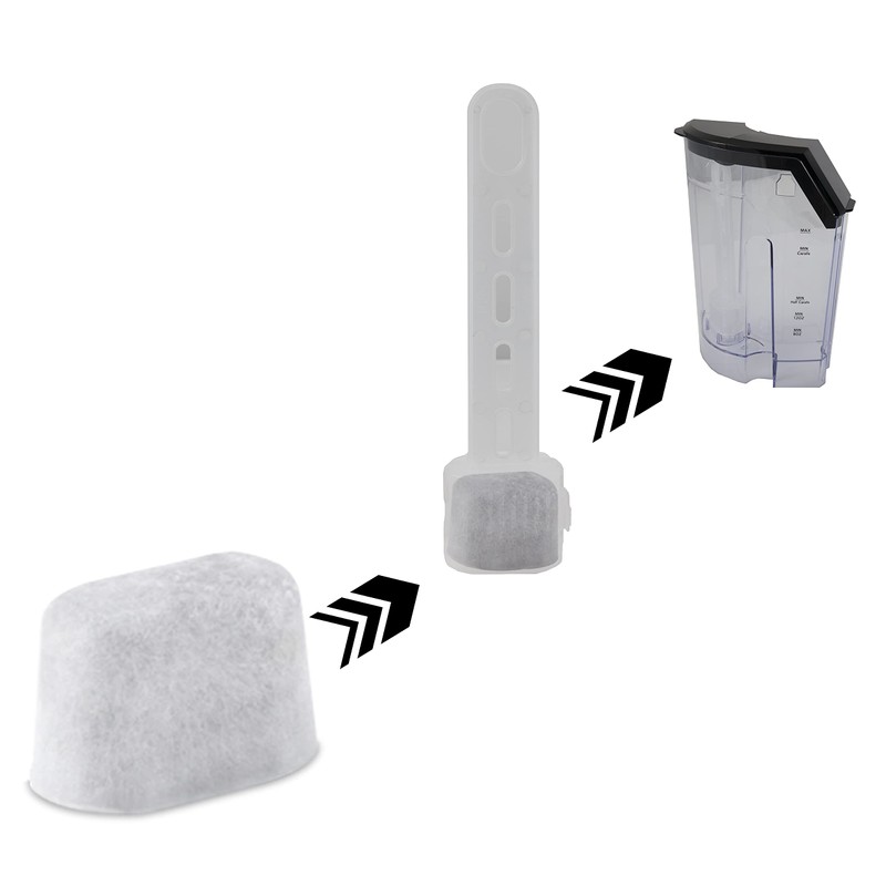 Nuwave 4-piece Charcoal Filter Set for the 3-in-1 BruHub Coffee