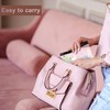 Quacc 4 PCS Clear Airport Security Liquid Bags, Reusable Waterproof