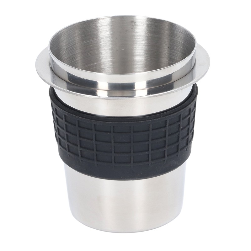 58mm Stainless Steel Coffee Dosing Cup Coffee Machine Handle Receiving