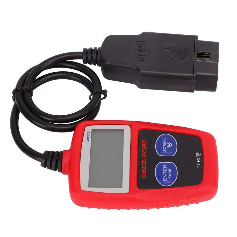 CAN BUS OBD2 Code Reader Backlit LCD Display High Accuracy
