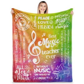 AICLIV Music Teacher Gifts 60"X50"