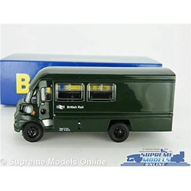 Supreme Models LEYLAND FG TRUCK MODEL LORRY BRITISH RAIL CREWBUS GREEN 1:76 SIZE DA62 BASE T3