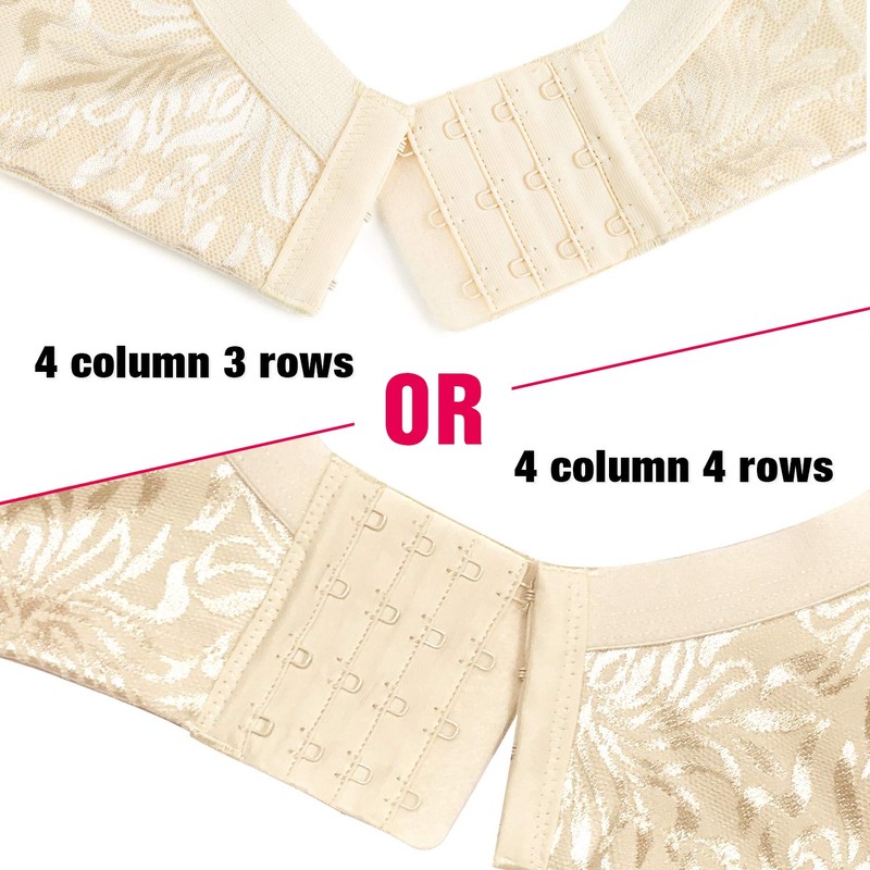 WingsLove Women's Full Coverage Non Padded Comfort Bra Minimizer Wire-Free