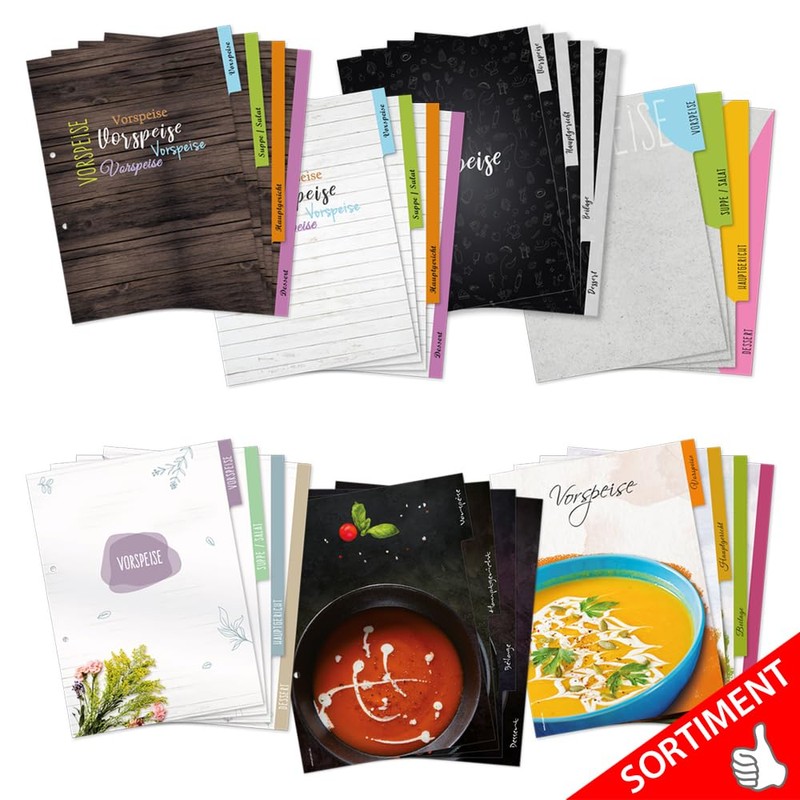 PRICARO A4 Concrete Folder Index 4 Part