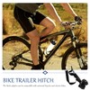 CLISPEED Trailer Plug Bicycle Trailer Hitch Large Linkage Path Bicycle