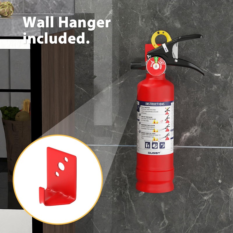 Ougist ABC Fire Extinguisher for Home & Vehicle - 2.5
