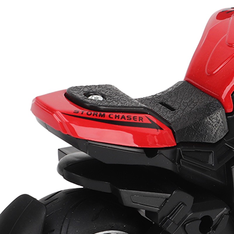 Alloy Motorcycle Model High Simulation Cool Sound Light Pull Back