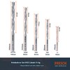 Presch Wood Drill Bit Set HSS Cobalt 5 Pieces -