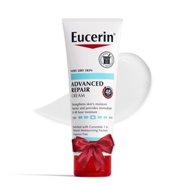 Eucerin Eucerin Advanced Repair Body Cream for Very Dry Skin, Fragrance Free Daily Body Moisturizer, 8 Oz Tube