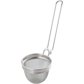Shimomura Kihan 29343 Miso Strainer, Meijin [Made in Japan] Stainless Steel, Dishwasher Safe, Can Be Hanged on the Edge of a Pot, Itamae-san