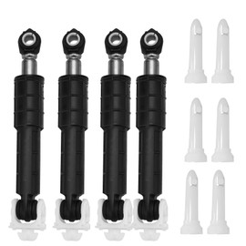WH01X20826 Washer Shock Absorber Compatible with GE Washer models, Replaces WH01X10343 WH01X10385 WH01X10425 WH01X10260-4 Pack with 4 mounting pins
