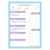 PRICARO A6 Meal Planner "Allerlei" (Pack of 5)