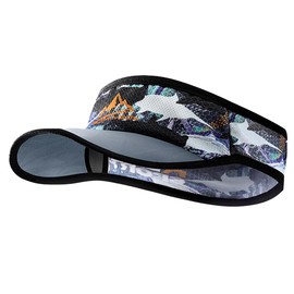 Ptduabenlu Sports Sun Visor Cap Men Women Lightweight Packable Cooling Stretchy Outdoor Visor Hat for Riding Fishing Running Tennis Golf Blue