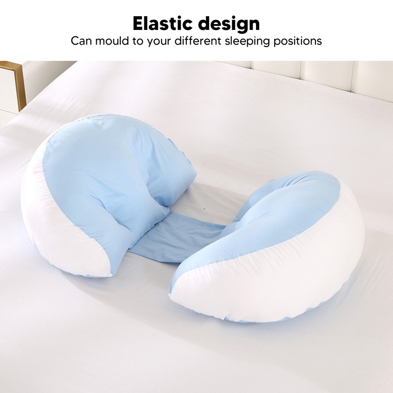 Pregnancy Pillows Soft Cotton Maternity Support Pillow Elastic Ergonomic Pregnancy