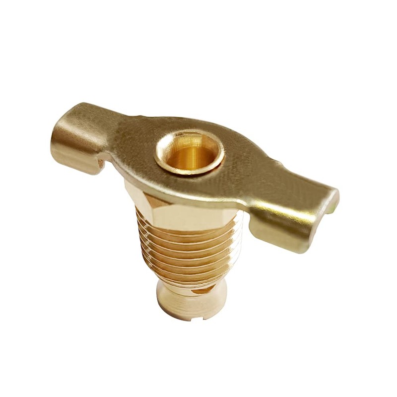 Joywayus 1/2''NPT Male RV Water Heater Replacement Drain Valve Durable