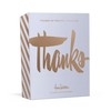 Thanks in Twelve Languages: 12 Foil-Stamped Note Cards and Envelopes