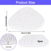 LiuHancsqd 5 Pcs for Vileda Steam Mop Replacement Pads, Microfiber