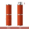 owlyee 8ML Perfume Atomizer, Empty Leather Cologne Spray Bottle, Mini