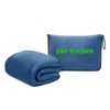 Larexius Travel Blanket and Pillow - Premium Soft 2 in