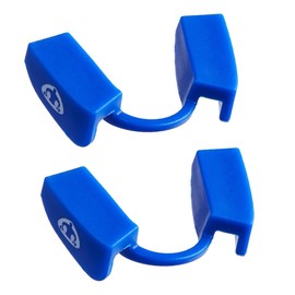 Powerlifting Mouth Guard for All Strength Training Sports, Sports Mouth Guard for Fitness and Weightlifting (Pack of 2, Blue)