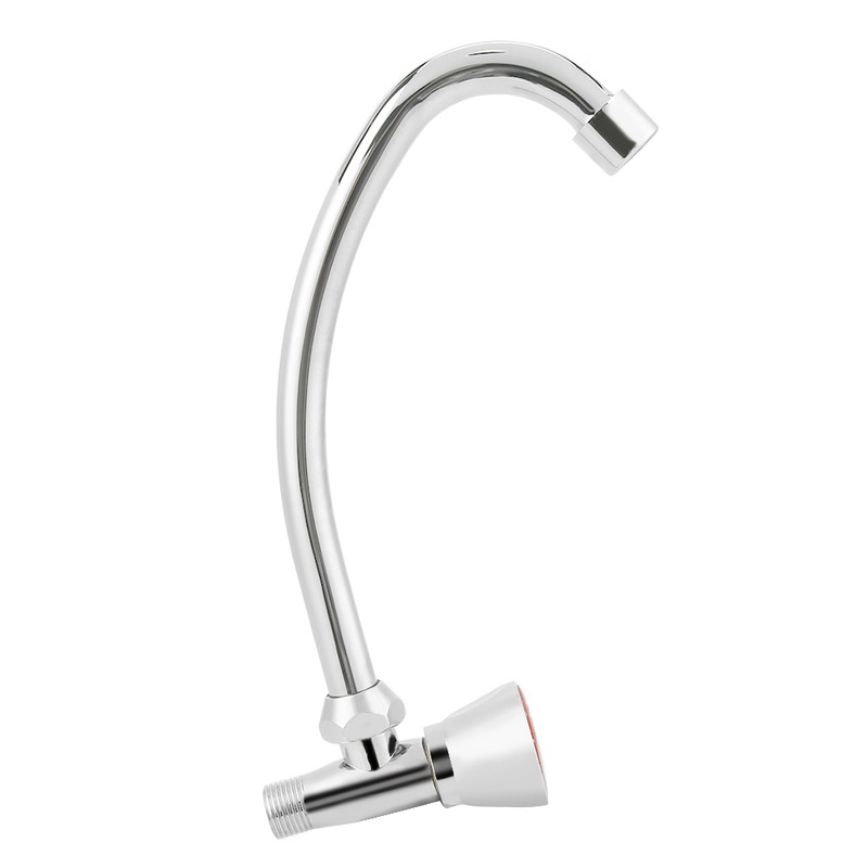 G1/2in Zinc Alloy Wall Mounted Single Hole Sink Cold Tap