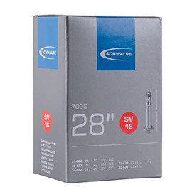 Schwalbe SV16 Tube Presta (700 x 28-32C) - 40 mm, silver