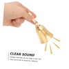 Gadpiparty Metal Hand Bell for Restaurant and Bar Classic Desktop