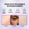 Eyelid Stripes Invisible 4 Types 640 Pieces, Dschlupflider Stripes Invisible