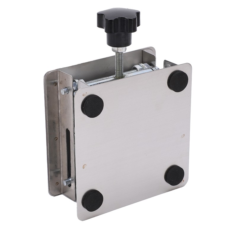 Small Stainless Steel Lifting Platform Manual Miniature Lift Stand Table