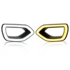 HECASA Grille Lights LED Compatible with 2015-2019 Dodge Charger SRT/Scat