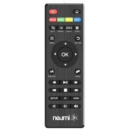 NEUMI Replacement Remote Control for Atom Series Digital Media Players, Full Control Design, Works with Atom HD, 4K, 4K Lite, Cast Models
