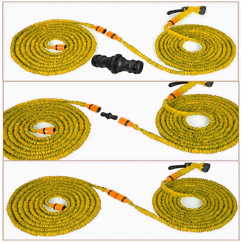 HIGA-JKL Gardena Double Plug Hose Connection Hose Coupling for Secure