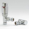 Hot Flow | Marella Modern Thermostatic Radiator Valve Angled TRV