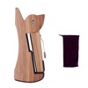 Electric Guitar Stand MA38E Foldable Zebrawood RabbibShape Flooring Holder with