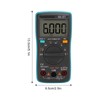 ZT102 6000 Digital Multimeter Automatic Range Multimeter Portable Voltage Current