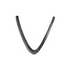 LLKUANG Real Carbon Fiber Front Grille Decoration Frame Trim Fit