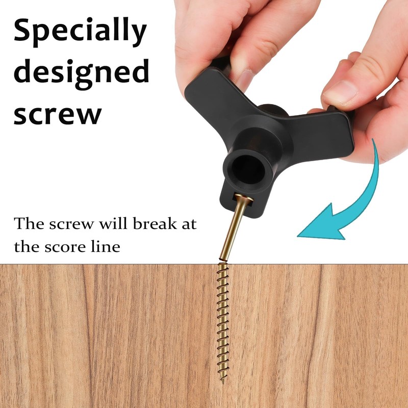 Squeaky Floor Repair Kit with 5 Tools and 50 Screws，55PCS