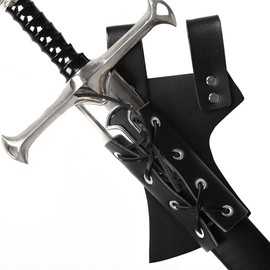 YY GEWETAO Medieval Viking Sword Holster Katana Samurai Sword Frog Leather Scabbard Belt Rapier Holster