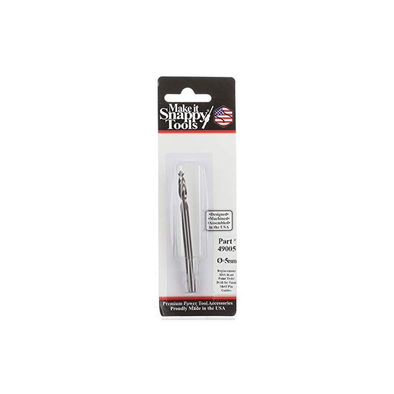 Make it Snappy Tools Replacement HSS Brad Point Drill for