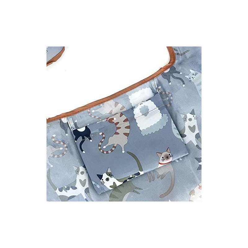 allydrew - Bolsa plegable grande de nailon reutilizable para comestibles,