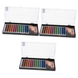 FOMIYES 3 Boxes False Eyelashes Colored Lash Extensions Lightweight Comfortable Easy Application for Beginners Diy Kit