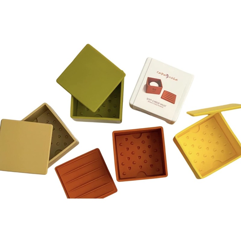CapaBunga Cheese Vault for Soft Cheese - Reusable Artisan Cheese