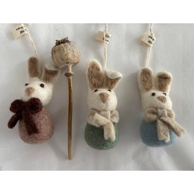 Én Gry & Sif Mini Bunnies / Small Easter Bunnies