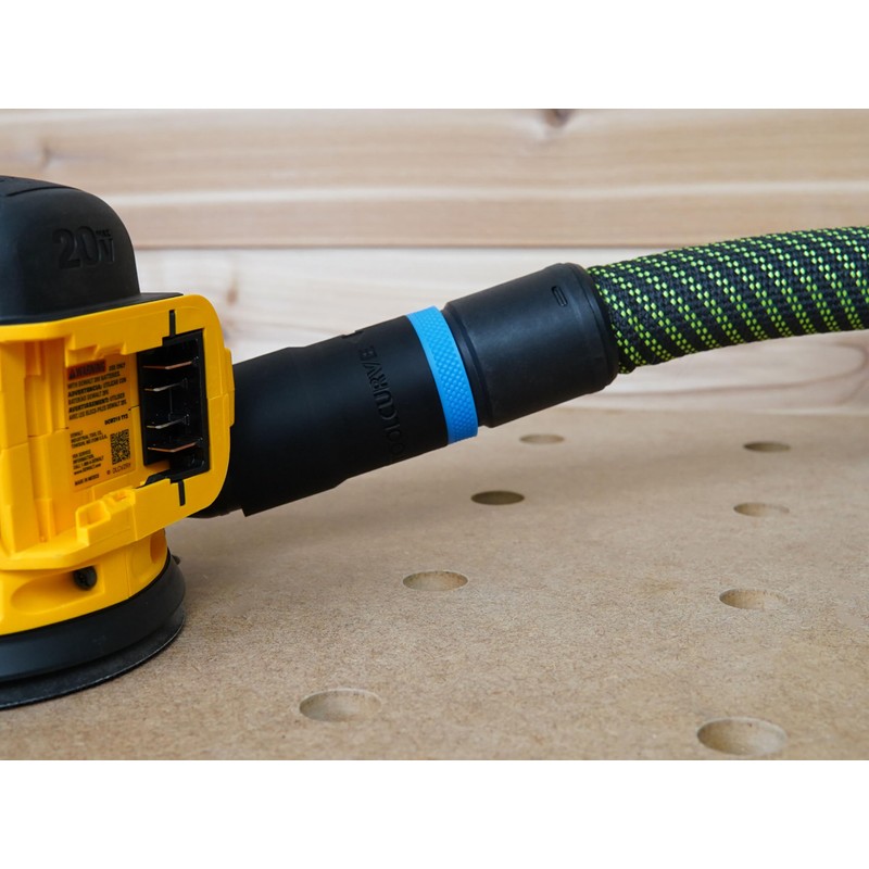 ToolCurve Hose Adapter compatible with Dewalt Sander for Festool 27mm